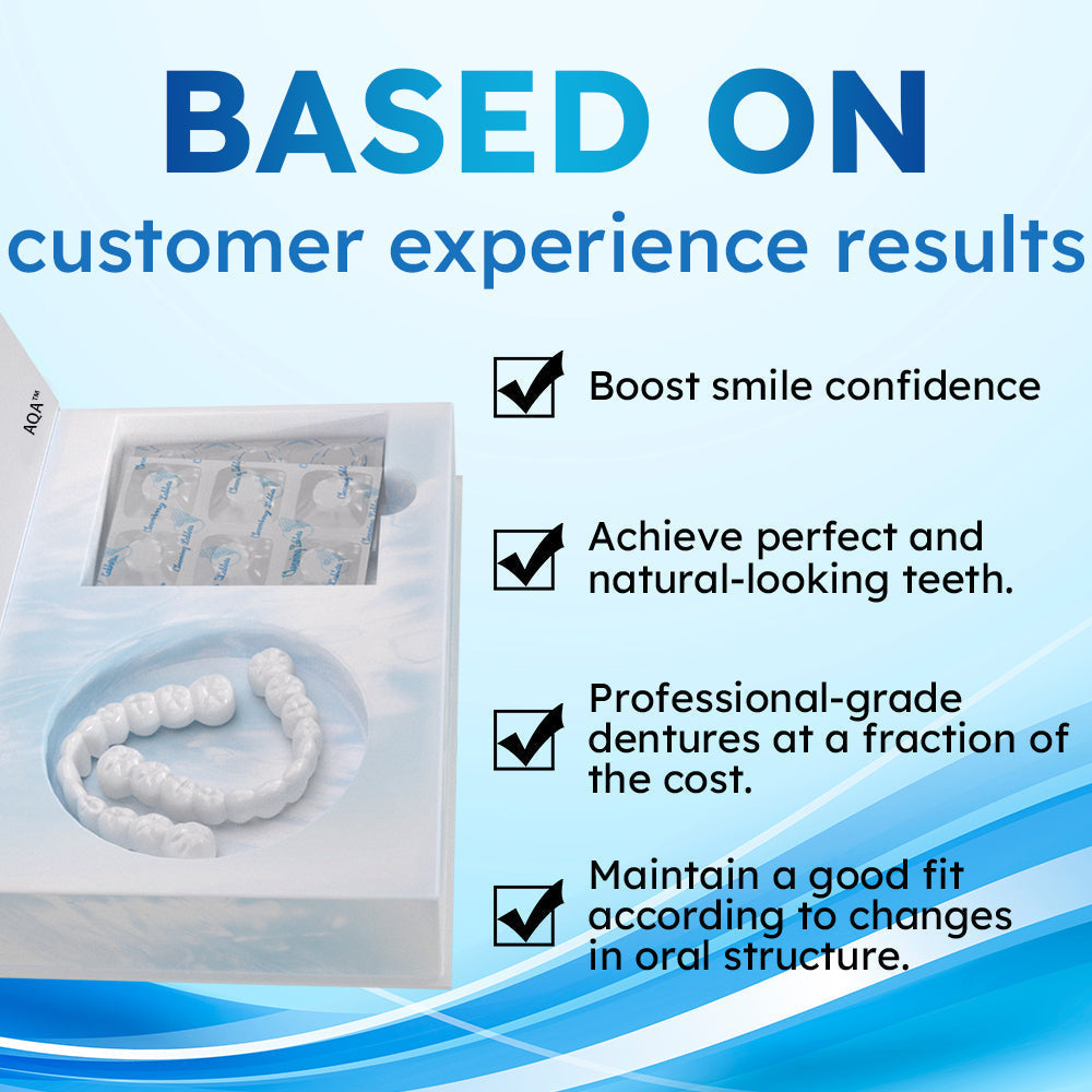 ✅Official Store |AQA™ Moldable Dentures ⭐Obtain Australian Dental Association (ADA) Certification(🦷)