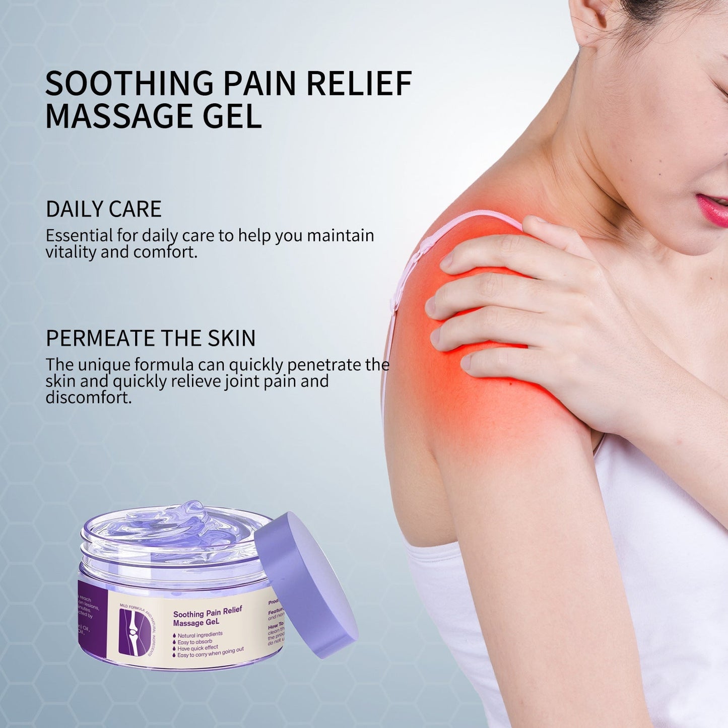 đ„Instant Pain Reliefđ„Joint Pain Treatment Gel (Natural Herbal Ingredients for Joint Health and Pain Treatment)