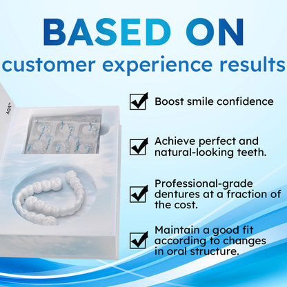 ✅Official Store |AQA™ Moldable Dentures ⭐Obtain Australian Dental Association (ADA) Certification（🦷）
