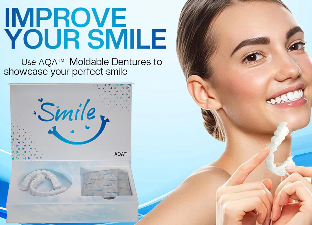 ✅Official Store |AQA™ Moldable Dentures ⭐Obtain Australian Dental Association (ADA) Certification（🦷）