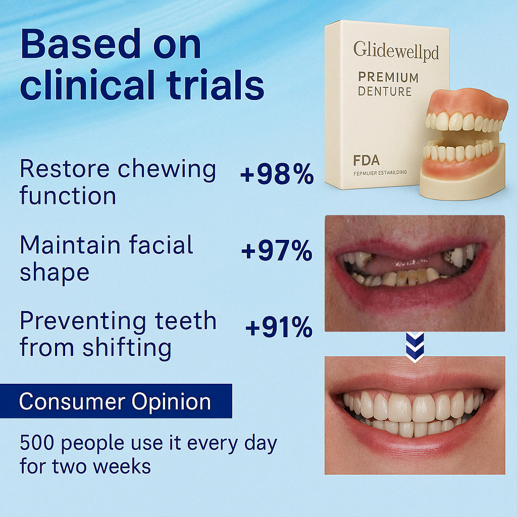 Glidewellpd™- Premium Denture