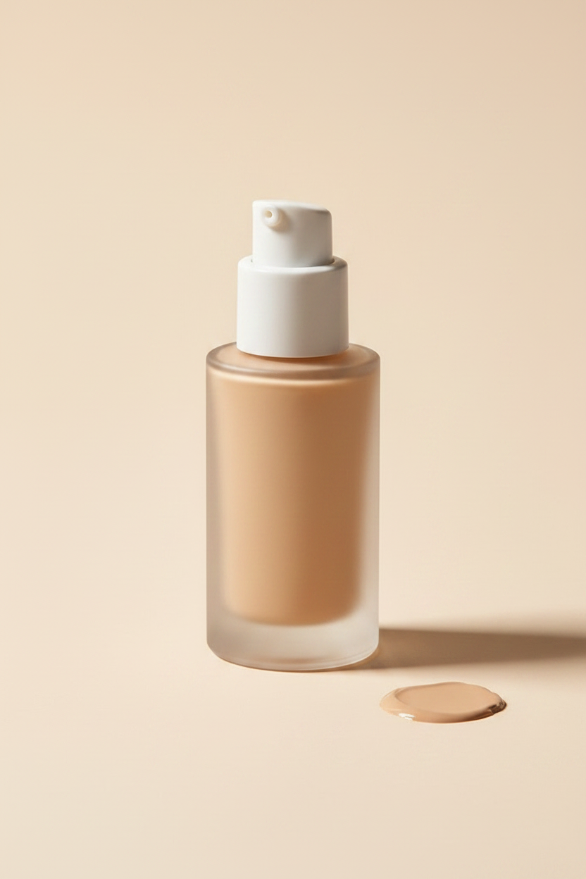 Velvet Veil Liquid Foundation - side view